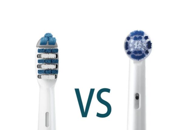 圓頭電動牙刷和扁頭電動牙刷的區(qū)別